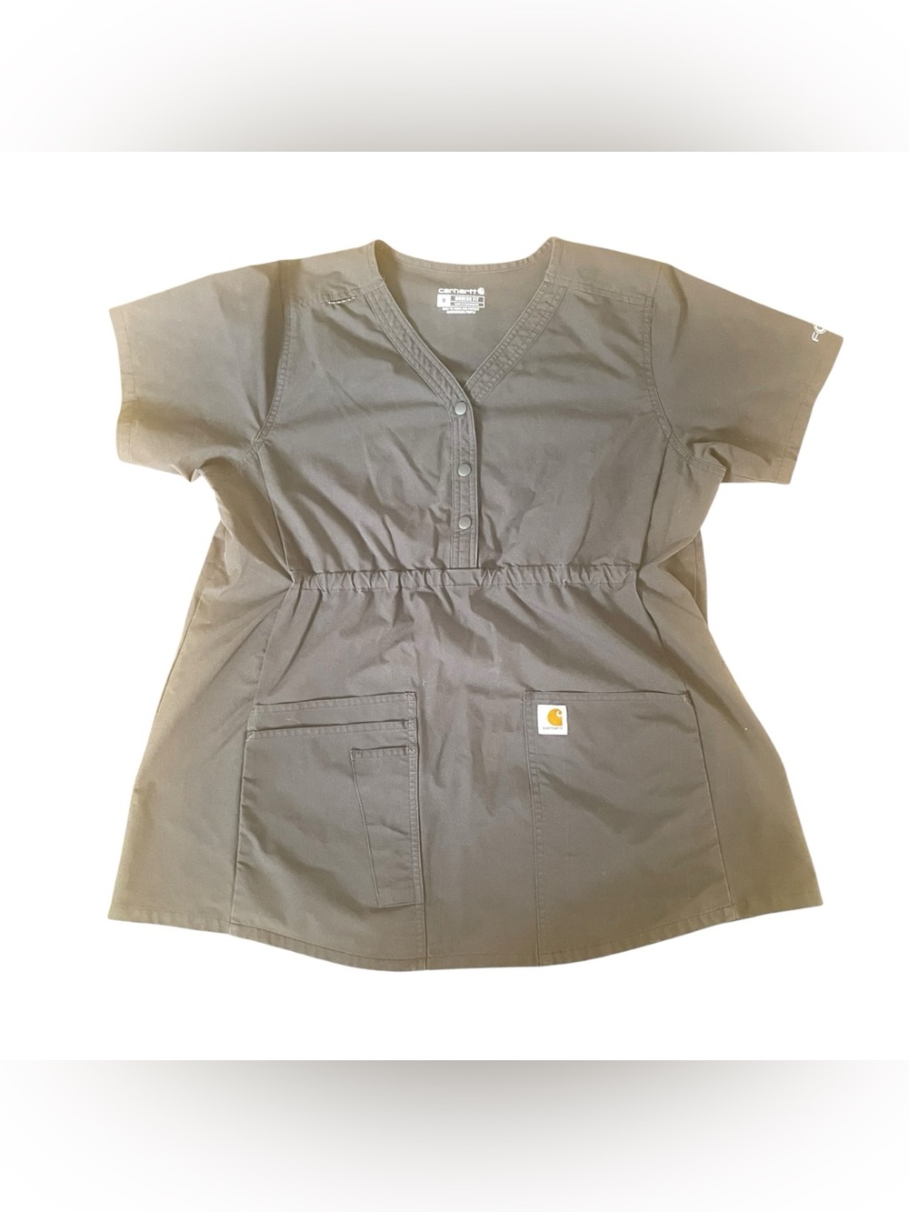 Carhartt Women's Utility Scrub Top with Front Pockets